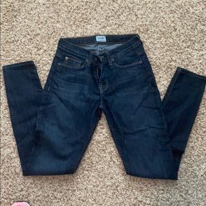 Hudson Nico Midrise Super Skinny Jeans Size 26